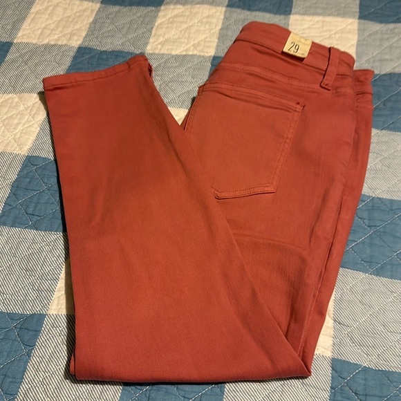 NWT COSMIC BLUE LOVE
Milo Side Split Capri Skinny Jean in Flamingo Pink - Picture 5 of 13